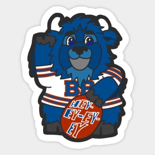 Beckoning Billy Buffalo Sticker